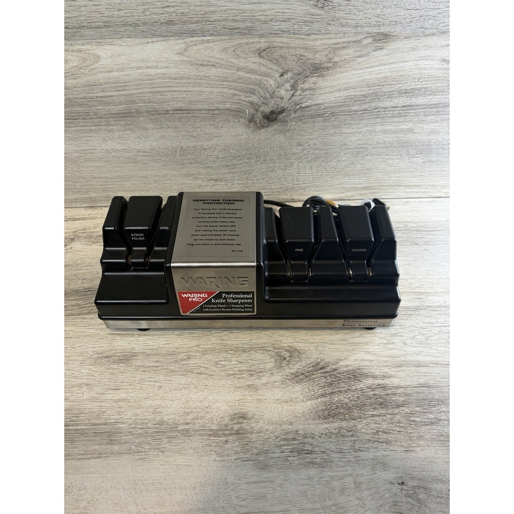 Waring‎ Pro Professional Knife Sharpener KS80 Precision Performance Commercial
